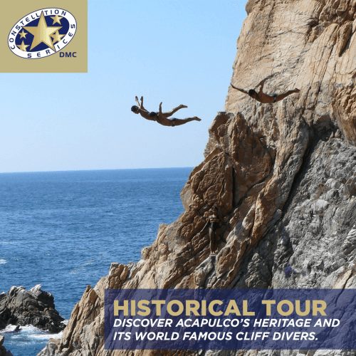 History tour Cliff Divers Show with Constellation Services