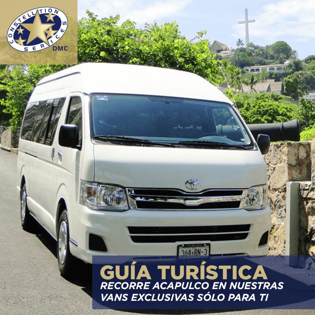 Guía turística en Acapulco con Servicio de Autocar