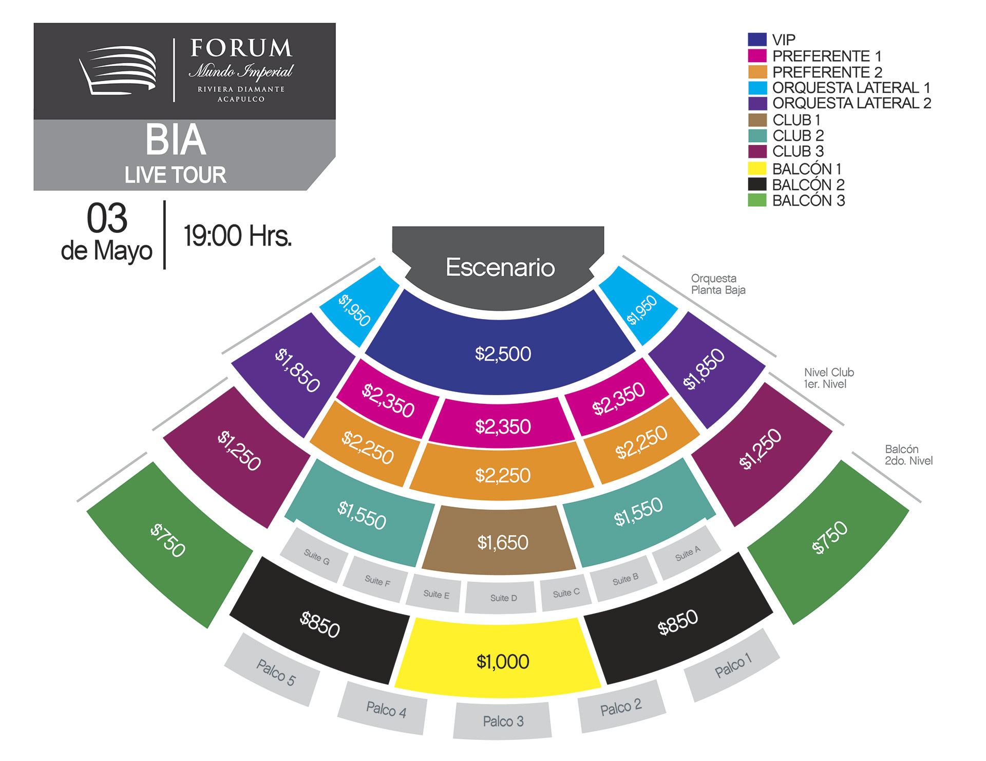 Bia Disney Acapulco 2020